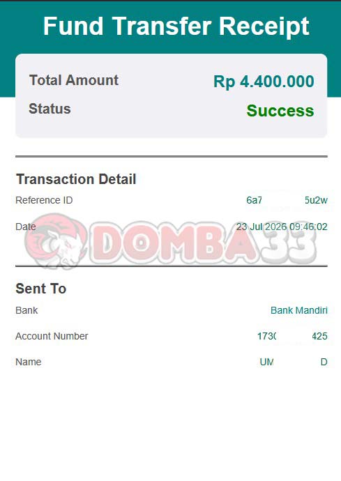 BUKTI JACKPOT